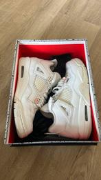 Jordan 4 metalic white, Kleding | Heren, Schoenen, Wit, Nike, Ophalen of Verzenden, Sneakers of Gympen