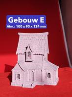 3D Geprint Miniatuur Gebouw E – Detailrijk & Vol Sfeer, Ophalen of Verzenden, Nieuw, Groter dan 1:35, Diorama