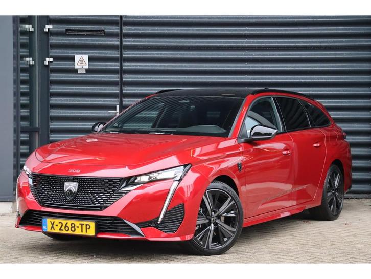 Peugeot 308 SW 1.6 Plug-in Hybrid 180 GT Panoramadak * Massa, Auto's, Peugeot, Bedrijf, Te koop, 360° camera, ABS, Achteruitrijcamera