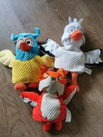 Fabeltjeskrant Handpoppen - 3 stuks, Ophalen of Verzenden, Zo goed als nieuw, Overige typen