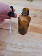 50 pipetflesjes nieuw 50ml + pipet+etiketten.dropperflesjes, Ophalen of Verzenden, Nieuw