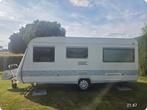 Te koop zeer mooie caravan adria 520, Caravans en Kamperen, Rondzit, Frans bed, Bedrijf, Luifel