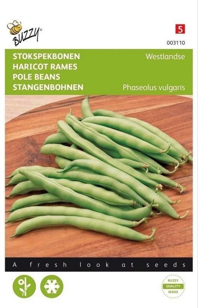 Stokslabonen zaden, Tuin en Terras, Bloembollen en Zaden, Volle zon, Ophalen of Verzenden