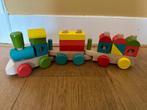 Houten Speelgoed Trein van HEMA, Ophalen of Verzenden, Zo goed als nieuw, Duw- of Trekspeelgoed
