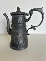 Frans zware tinnen legering koffiekan, Antiek en Kunst, Antiek | Tin, Ophalen