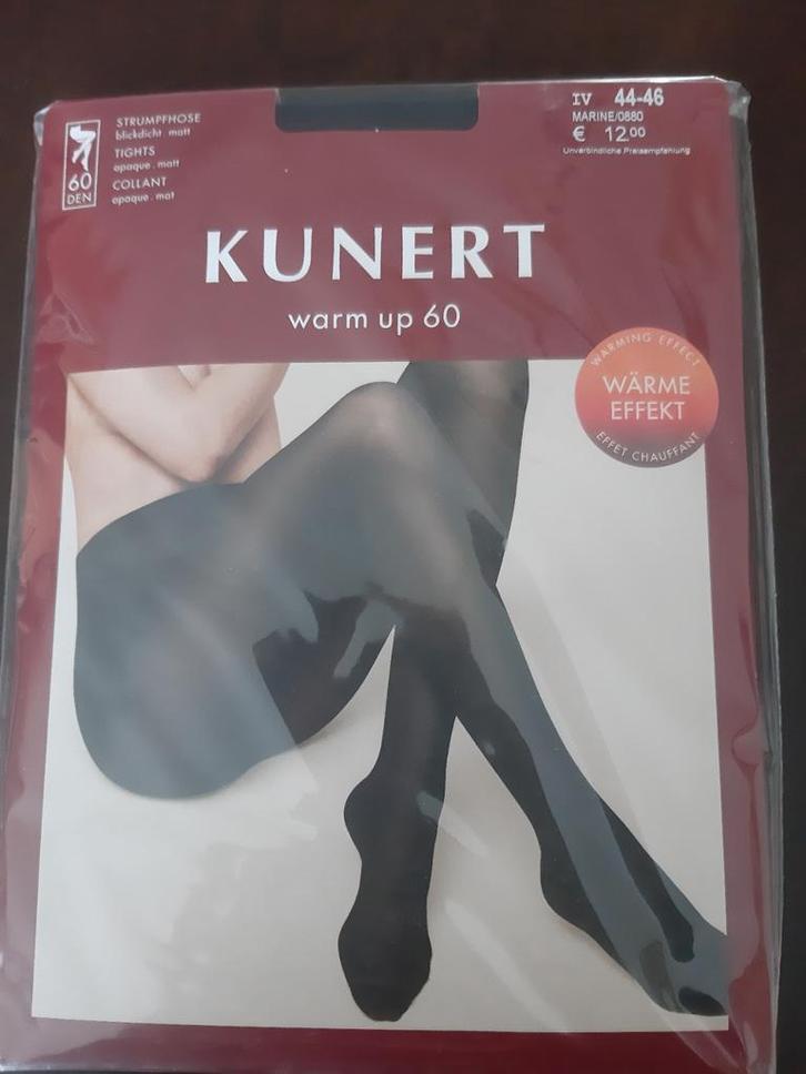 Kunert warm up panty 60d maat 44-46 marine, Kleding | Dames, Leggings, Maillots en Panty's, Nieuw, Panty, Blauw, Ophalen of Verzenden