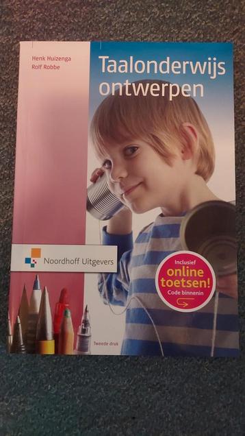 Taalonderwijs ontwerpen - Henk Huizenga, Rolf Robbe beschikbaar voor biedingen