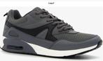 ## Heren sneakers grijs zwart met airzool - Maat 46 ##, Hobby en Vrije tijd, Kledingpatronen, Ophalen of Verzenden, Zo goed als nieuw