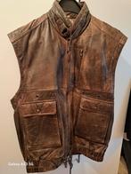 Leren vest, Ophalen of Verzenden, Zo goed als nieuw