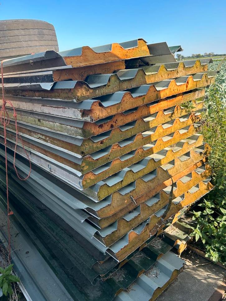 Isolatieplaten, voor dak , wand ,vloer, Tuin en Terras, Palen, Balken en Planken, Zo goed als nieuw, Palen, 250 cm of meer, Ophalen