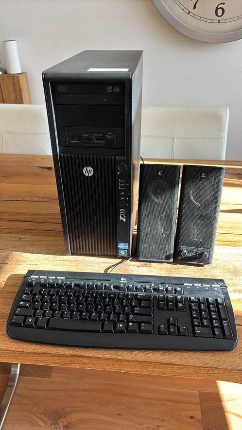 HP Desktop Z workstation, Computers en Software, Desktop Pc's, Gebruikt, HDD, SSD, 8 GB, Ophalen