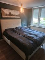 Ikea bed met MATT matras, Ophalen, Gebruikt, Eenpersoons, Beige