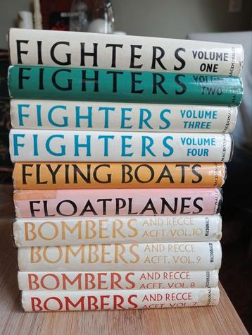 WOII Vliegtuigen - 10 Boeken Set William Green beschikbaar voor biedingen