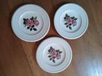 3 petit four bordjes Wedgwood Briar Rose, Ophalen of Verzenden, Zo goed als nieuw, Bord(en), Wedgwood