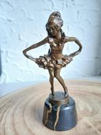 Beeldje bronzen danseres, Antiek en Kunst, Verzenden