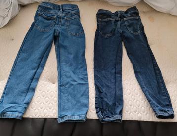 2 x skinny jongensbroek maat 116 van de H&M beschikbaar voor biedingen