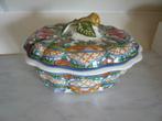 Griekse terrine dekschaal -fruitschaal van 1985 25x27x20 cm, Ophalen