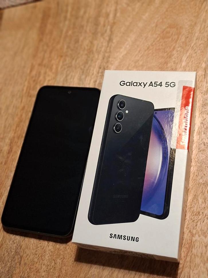 Samsung Galaxy A54 5G - Topstaat!, Telecommunicatie, Mobiele telefoons | Samsung, Zo goed als nieuw, Galaxy A, 128 GB, Zwart, Ophalen