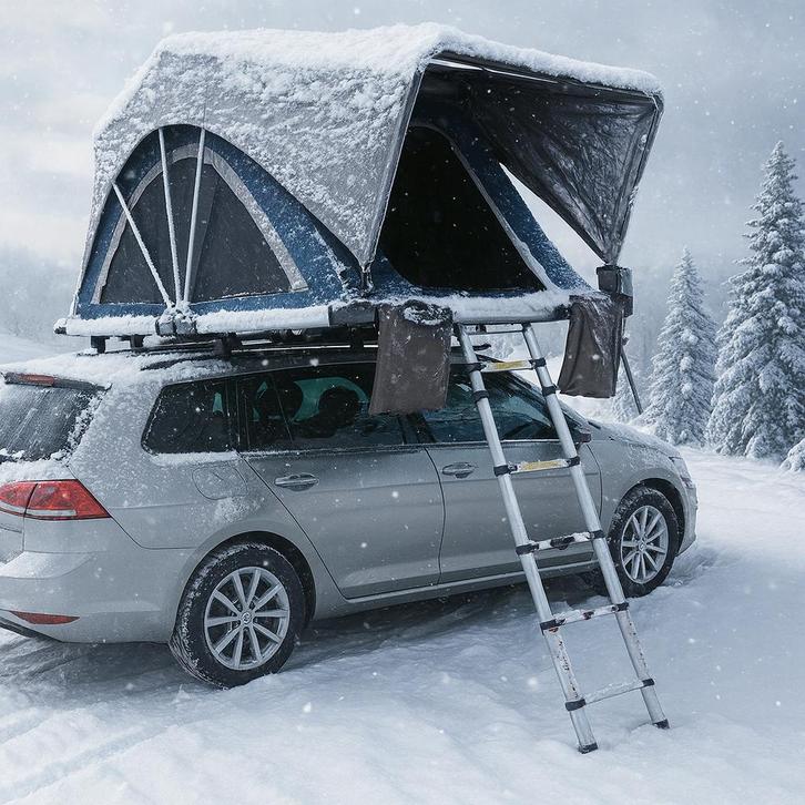 Winterkamperen Daktent Huren – Sheepie Yuna, Caravans en Kamperen, Tenten, Gebruikt, Ophalen