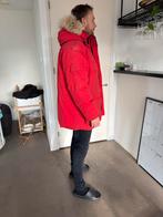 Canada Goose parka jas expedition met bontkraag, Ophalen of Verzenden, Gedragen, Maat 52/54 (L), Rood