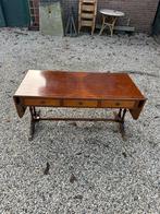 Antieke Salontafel met Uitschuifbare Bladen, Ophalen