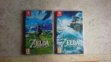 Zelda; Tears of the Kingdom & Breath of the Wild beschikbaar voor biedingen