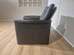 Leolux Antipode - Fauteuil - Bruin - Leder - Nieuwstaat, Huis en Inrichting, Fauteuils, Ophalen of Verzenden, Zo goed als nieuw