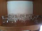9 sap glazen - 6 groot - 3 kleiner, Huis en Inrichting, Keuken | Servies, Ophalen, Glas of Glazen, Overige stijlen, Glas