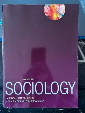 Prof Ken Plummer - Sociology 5e: A Global Introduction beschikbaar voor biedingen