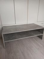 Houten salontafel marmer look, Huis en Inrichting, Ophalen