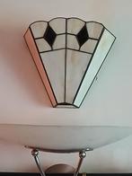 Tiffany Lampen Glas in Lood, Huis en Inrichting, Gebruikt, Ophalen of Verzenden, Minder dan 50 cm, Tiffany