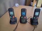 Telefoon Giga set E 290 met 3 handsets., Ophalen of Verzenden, Zo goed als nieuw, 3 handsets, Stralingsarm