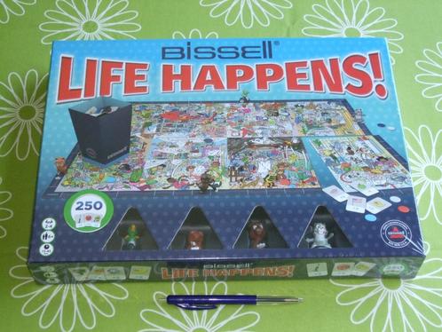 Nieuw in seal: Life happens!, Hobby en Vrije tijd, Gezelschapsspellen | Bordspellen, Nieuw, Een of twee spelers, Drie of vier spelers