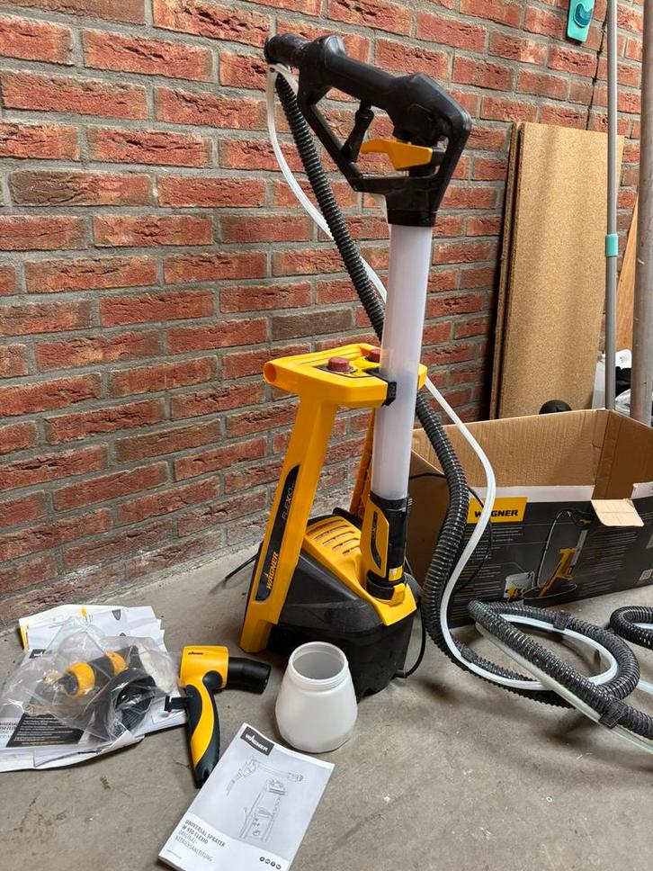 Wagner W 950 Flexio - Zo goed als nieuw!, Doe-het-zelf en Verbouw, Schildersmaterialen, Zo goed als nieuw, Verfspuit of Verfpomp
