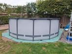 bestway  427x122 incl warmtepomp,zandfilterpomp zoutwatersy, Tuin en Terras, Zwembad-toebehoren, Ophalen, Gebruikt