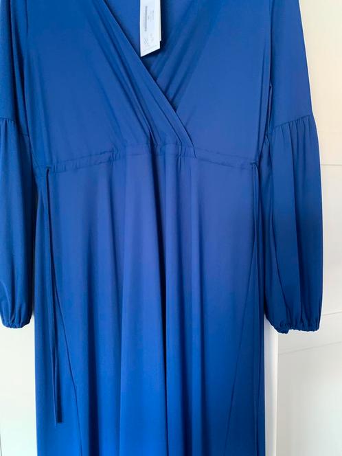 No man’s land jurk Travelstof 36 €179 Nieuw, Kleding | Dames, Jurken, Nieuw, Maat 36 (S), Blauw, Onder de knie, Ophalen of Verzenden