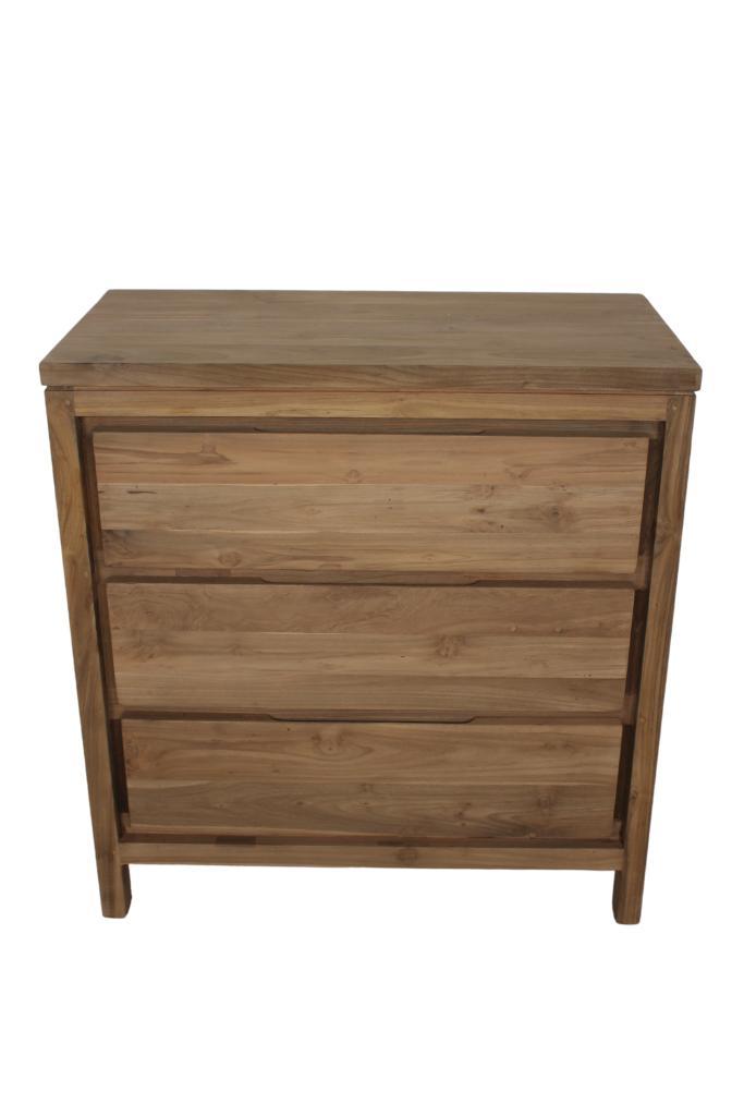 teak ladekast, Huis en Inrichting, Kasten | Ladekasten, Nieuw, Minder dan 100 cm, 50 tot 100 cm, 25 tot 50 cm, Teakhout, 3 of 4 laden