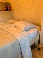 Auping Elektrisch Verstelbaar Bed met Dik Matras, Ophalen, Wit, 140 cm, Zo goed als nieuw