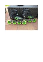 Betere inline skates met complete beschermingset, Sport en Fitness, Skeelers, Zo goed als nieuw, Inline skates 4 wielen, Ophalen