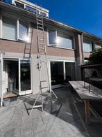 Uitschiifbare ladder 7m, Doe-het-zelf en Verbouw, Steigers, Ophalen, Gebruikt, Overige typen, 5 meter of hoger