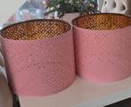 Roze ikea Nymo lampenkappen, Huis en Inrichting, Lampen | Lampenkappen, Ophalen, Zo goed als nieuw, Rond, Minder dan 25 cm