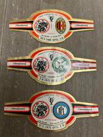 Ajax 3 finale sigarenbandjes Schimmelpenninck 69/71/72, Ophalen of Verzenden, Gebruikt, Ajax, Overige typen