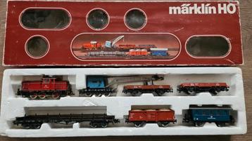 Marklin 2853 Bouw treinset met V60 loc en kraan beschikbaar voor biedingen