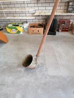 Vintage zinken gierklomp, gierschepper, Tuin en Terras, Gieters, Ophalen, Zo goed als nieuw, Kunststof