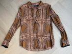 Maison Scotch Soda bandana blouse S M 36 38, Bruin, Scotch & Soda, Ophalen of Verzenden, Zo goed als nieuw
