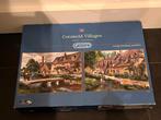 Gibsons 2x 1000 stukjes. Cotswold Villages, Ophalen of Verzenden, 500 t/m 1500 stukjes, Zo goed als nieuw