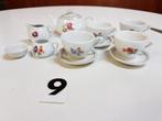 mini servies bloemen, Antiek en Kunst, Antiek | Servies compleet, Ophalen of Verzenden