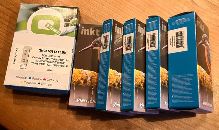 Cartridges voor Canon Pixma, Computers en Software, Printerbenodigdheden, Nieuw, Cartridge, Ophalen of Verzenden