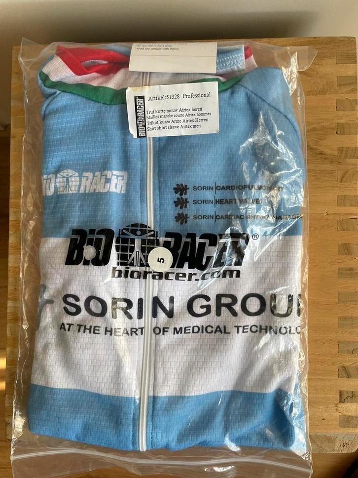BIO racer trui en koersbroek heren maat 5, Sport en Fitness, Wielrennen, Nieuw, Ophalen