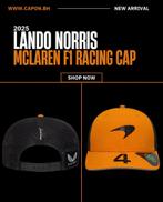Lando Norris Cap - Nieuw in Verpakking!, Kleding | Heren, Hoeden en Petten, Ophalen of Verzenden, Nieuw, One size fits all, Pet